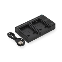 Panasonic DMW-BCN10 USB-C double slot oplader (4.2V, 0.7A, 123accu huismerk) APA01257