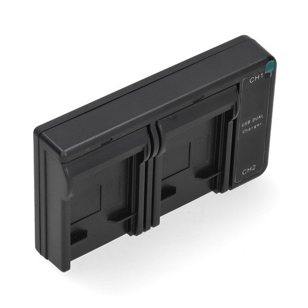 Panasonic DMW-BCN10 USB-C double slot oplader (4.2V, 0.7A, 123accu huismerk) APA01257 - 2