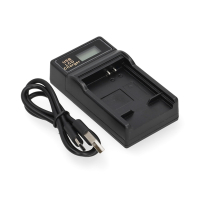 Panasonic DMW-BCN10 USB-C single slot oplader (4.2V, 0.7A, 123accu huismerk) APA01243