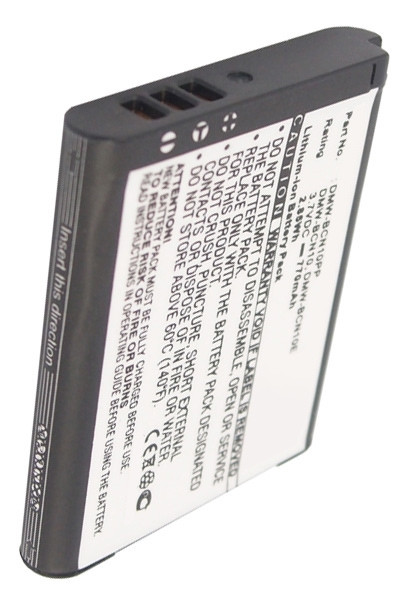 Panasonic DMW-BCN10 / DMW-BCN10E / DMW-BCN10PP accu (770 mAh, 123accu huismerk)  APA00059 - 1