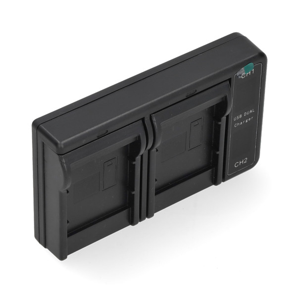 Panasonic DMW-BLB13 / DMW-BLB13E USB-C double slot oplader (8.4V, 0.7A, 123accu huismerk) APA01259 - 2