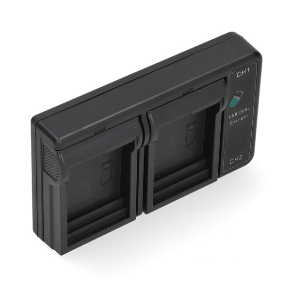 Panasonic DMW-BLD10E USB-C double slot oplader (8.4V, 0.7A, 123accu huismerk) APA01258 - 2