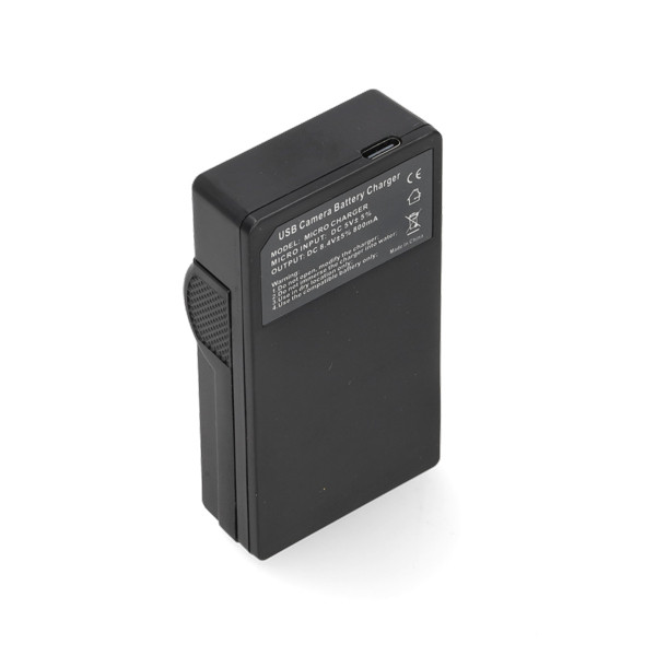 Panasonic DMW-BLD10E USB-C single slot oplader (8.4V, 0.7A, 123accu huismerk) APA01244 - 3