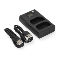 Panasonic DMW-BLF19 USB-C double slot oplader (8.4V, 0.7A, 123accu huismerk) APA01260