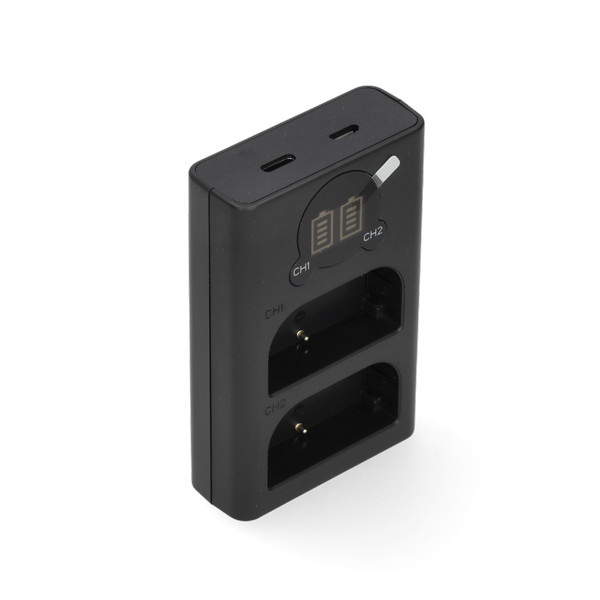 Panasonic DMW-BLF19 USB-C double slot oplader (8.4V, 0.7A, 123accu huismerk) APA01260 - 2