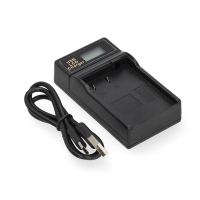 Panasonic DMW-BLF19 USB-C single slot oplader (8.4V, 0.7A, 123accu huismerk) APA01246