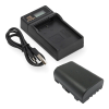Panasonic DMW-BLF19 / DMW-BLF19E accu met USB-C single slot oplader (7,4 V, 2000 mAh, 123accu huismerk) APA01276 - 1