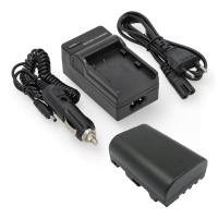 Panasonic DMW-BLF19 / DMW-BLF19E accu met single slot oplader (7,4 V, 2000 mAh, 123accu huismerk) APA01292