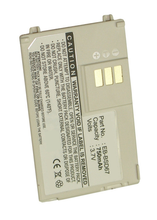 Panasonic EB-BSD67 accu (750 mAh, 123accu huismerk)  APA00180 - 1