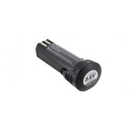 Panasonic EZ7410 / EZ7411 / EZ9L10 accu (3.6 V, 1500 mAh, origineel)  APA00956