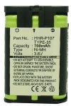 Panasonic HHR-P107 / TYPE-35 / 23-479 accu (700 mAh, 123accu huismerk) APA00301 - 1