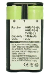 Panasonic HHR-P546A / 2400 / 2403 accu (1500 mAh, 123accu huismerk) APA00292 - 1