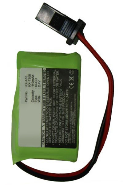 Panasonic KX-T308 accu (300 mAh, 123accu huismerk)  APA00309 - 1