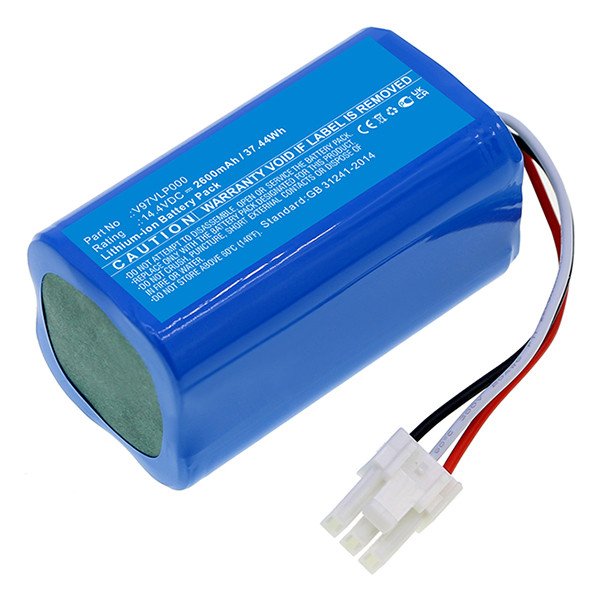 Panasonic V97VLP000 accu (2600 mAh, 123accu huismerk)  APA01176 - 1