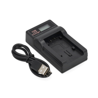 Panasonic VW-VBT190 / VW-VBT380 USB-C single slot oplader (4.2V, 0.7A, 123accu huismerk) APA01238