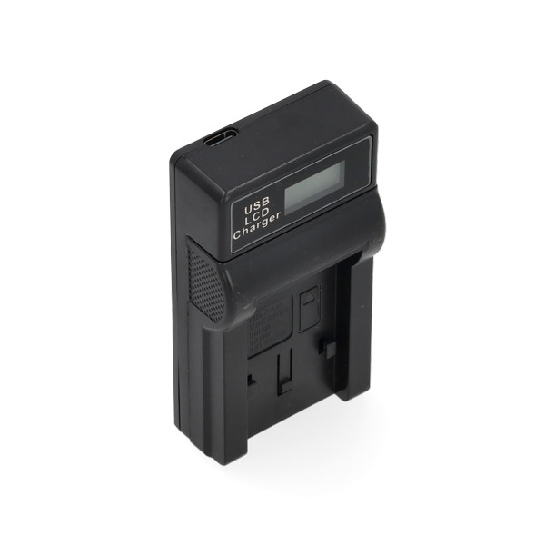 Panasonic VW-VBT190 / VW-VBT380 USB-C single slot oplader (4.2V, 0.7A, 123accu huismerk) APA01238 - 2