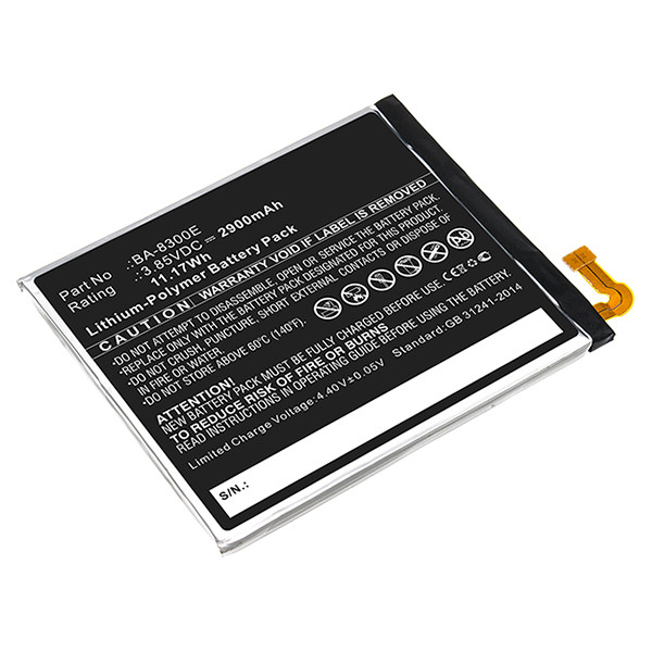 Pantech BA-8300E accu (3.8 V, 2900 mAh, 123accu huismerk)  APA01151 - 1