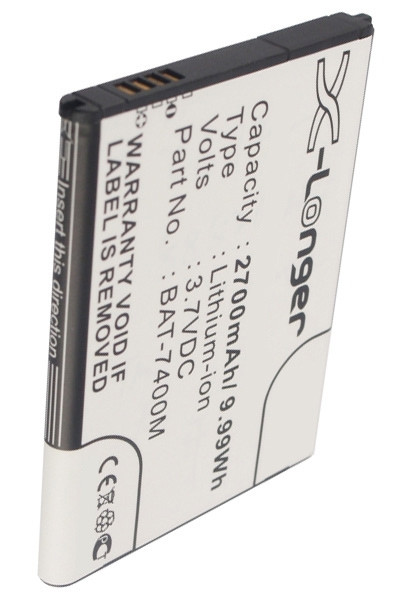 Pantech BAT-7400M accu (2700 mAh, 123accu huismerk)  APA00119 - 1