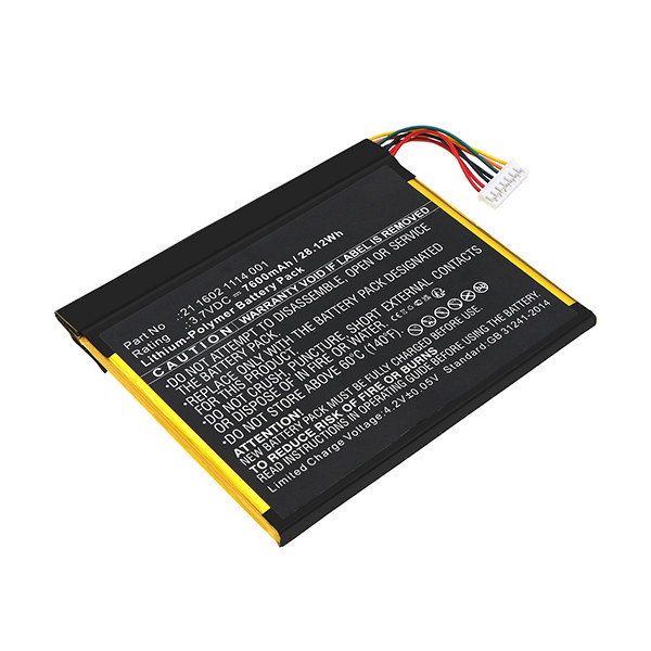 ParTner 2116021114001 accu (3,7 V, Li-pl, 7600mAh, 123accu huismerk) APA01226 - 1