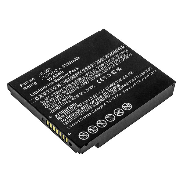Pax IS900 accu (3.7 V, 5250 mAh, 123accu huismerk)  APA01164 - 1