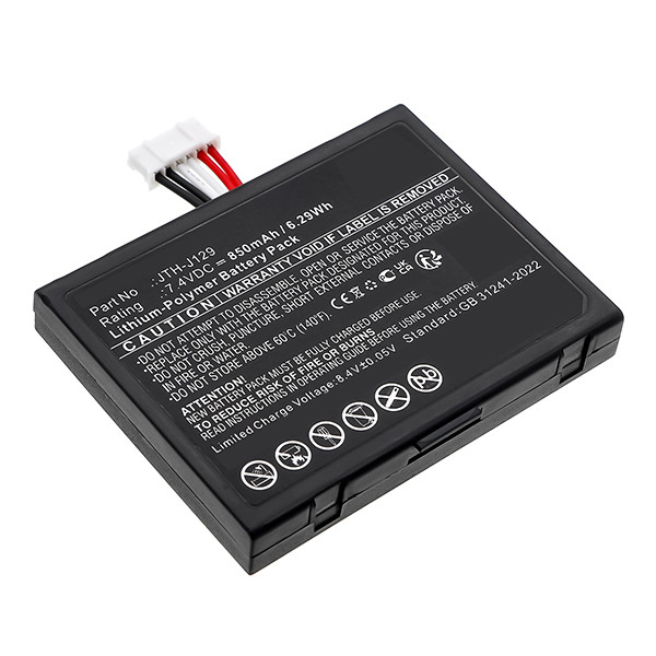 Pax JTH-J129 accu (7.4 V, 850 mAh, 123accu huismerk) APA01265 - 1