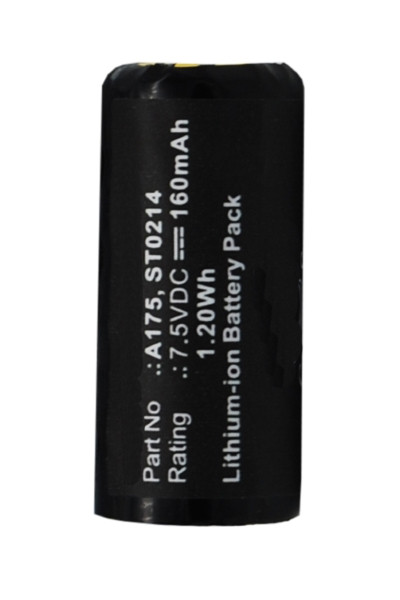 PetStop A175 / ST0214 accu (7.5 V, 160 mAh, 123accu huismerk) APE00114 PetStop A175 / ST0214 accu (7.5 V, 160 mAh, 123accu huismerk) APE00114 - 1