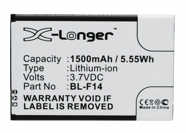 Phicomm BL-F14 accu (1500 mAh, 123accu huismerk)  APH00272 - 1
