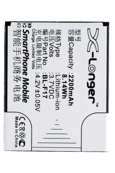 Phicomm BL-F17 accu (2200 mAh, 123accu huismerk)  APH00274 - 1