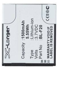 Phicomm BL-F25 accu (1500 mAh, 123accu huismerk)  APH00260