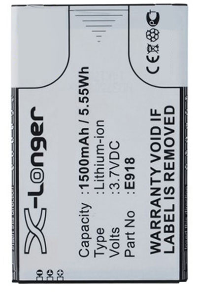 Phicomm E918 accu (1500 mAh, 123accu huismerk)  APH00257 - 1