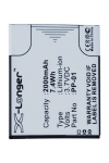Phicomm PP-01 accu (2000 mAh, 123accu huismerk) APH00286 - 1