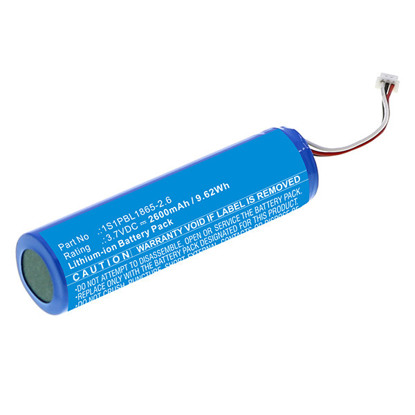 Philips 1S1PBL1865-2.6 accu (3.7 V, 2600 mAh, 123accu huismerk)  APH00586 - 1