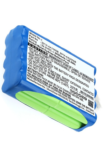 Philips 20*H-AA1500B / 20*H-AA2000B accu (24 V, 2000 mAh, 123accu huismerk) APH00296 - 1