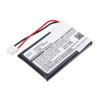 Philips 2 / 242252600214 accu (850 mAh, 123accu huismerk) APH00077