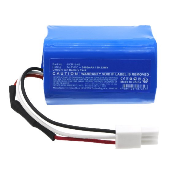 Philips 4ICR19/65 accu (14.8 V, 3400 mAh, 123accu huismerk) APH00606 - 1