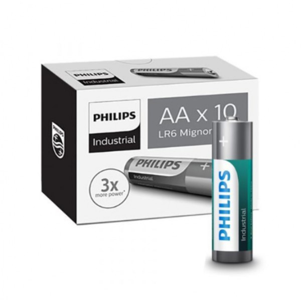 Philips Aanbieding: Philips Industrial AA / LR06 / MN1500 Alkaline Batterij (100 stuks)  APH00567 - 1