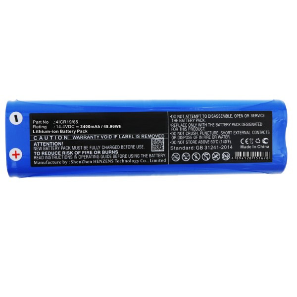 Philips CP0112 / CP0112/01 accu (14.4 V, 3400 mAh, 123accu huismerk) APH00438 - 2