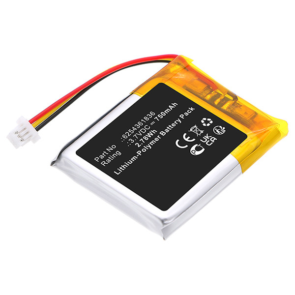 Philips Fidelio accu (3.7 V, 750 mAh, 123accu huismerk) APH00714 - 1