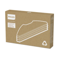 Philips HomeRun 2000 / 3000 Dweilpads (4 stuks, origineel) APH00663