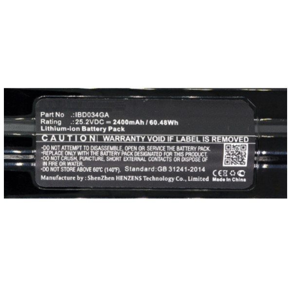 Philips IP822 / IBD034GA accu (25.2 V, 2.4 Ah, 123accu huismerk) APH00507 - 3