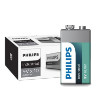 Philips Industrial 9V / 6LR61 / E-Block Alkaline Batterij (10 stuks)  APH00364