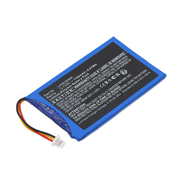 Philips LP563856R accu (3,7 V, Li-pl, 1100mAh, 123accu huismerk)  APH00634 - 1