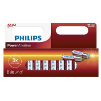 Philips Power AA / MN1500 / LR06 Alkaline Batterij (12 stuks)  098301