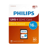 Philips SDHC geheugenkaart / class 10 / UHS-I / V10 - 16GB