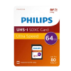 Philips SDXC geheugenkaart / class 10 / UHS-I / V10 - 64GB