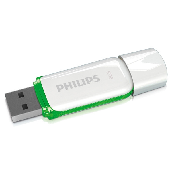 Philips USB 2.0 stick Snow 8GB  098100 - 1