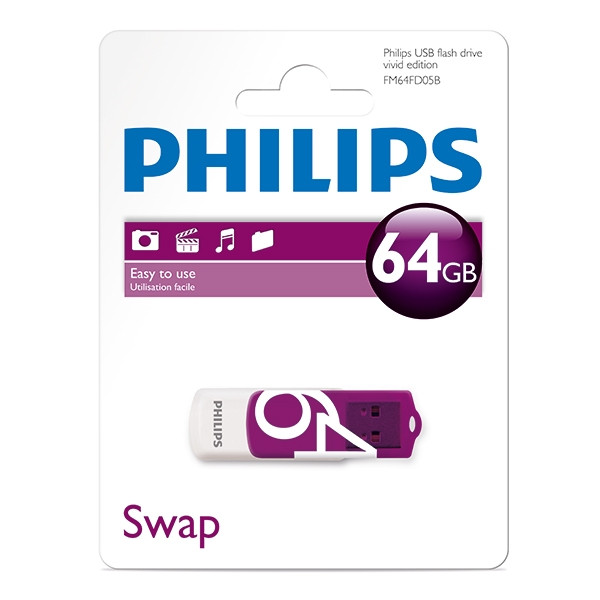 Philips USB 2.0 stick Vivid 64GB  098142 - 1