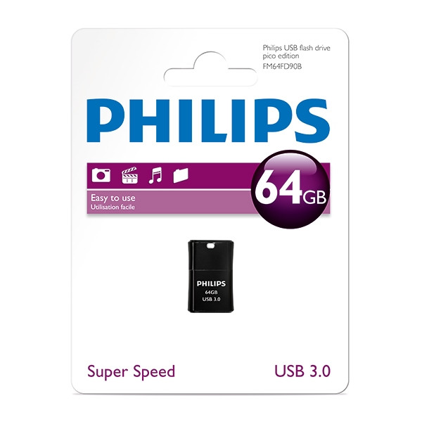 Philips USB 3.0 stick Pico 64GB  098146 - 1