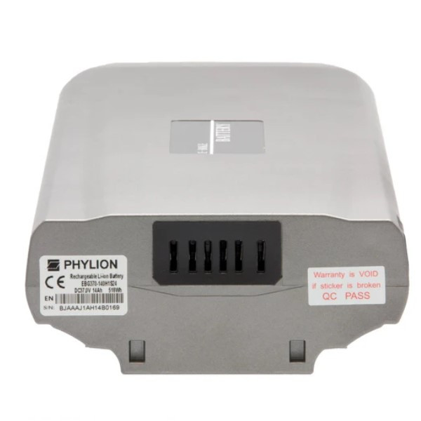 Phylion Joycube Wall-ES Smart Bagagedrager Fietsaccu (36 V, 13 Ah, 468 Wh, origineel) APH00703 - 2