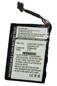 Pioneer BP/LP1200/11/B0001 accu (1250 mAh, 123accu huismerk)  API00019